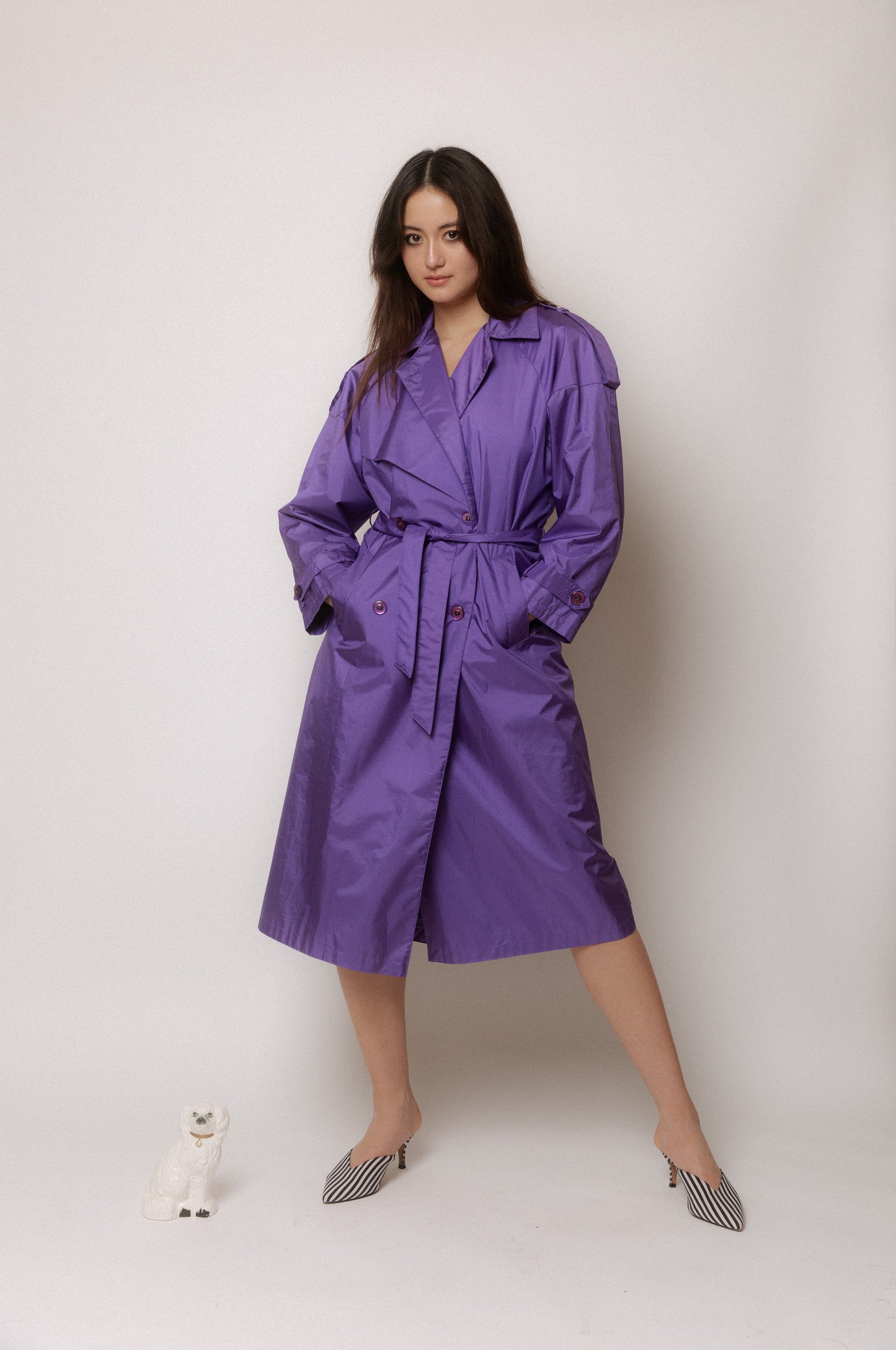 Purple Trenchcoat