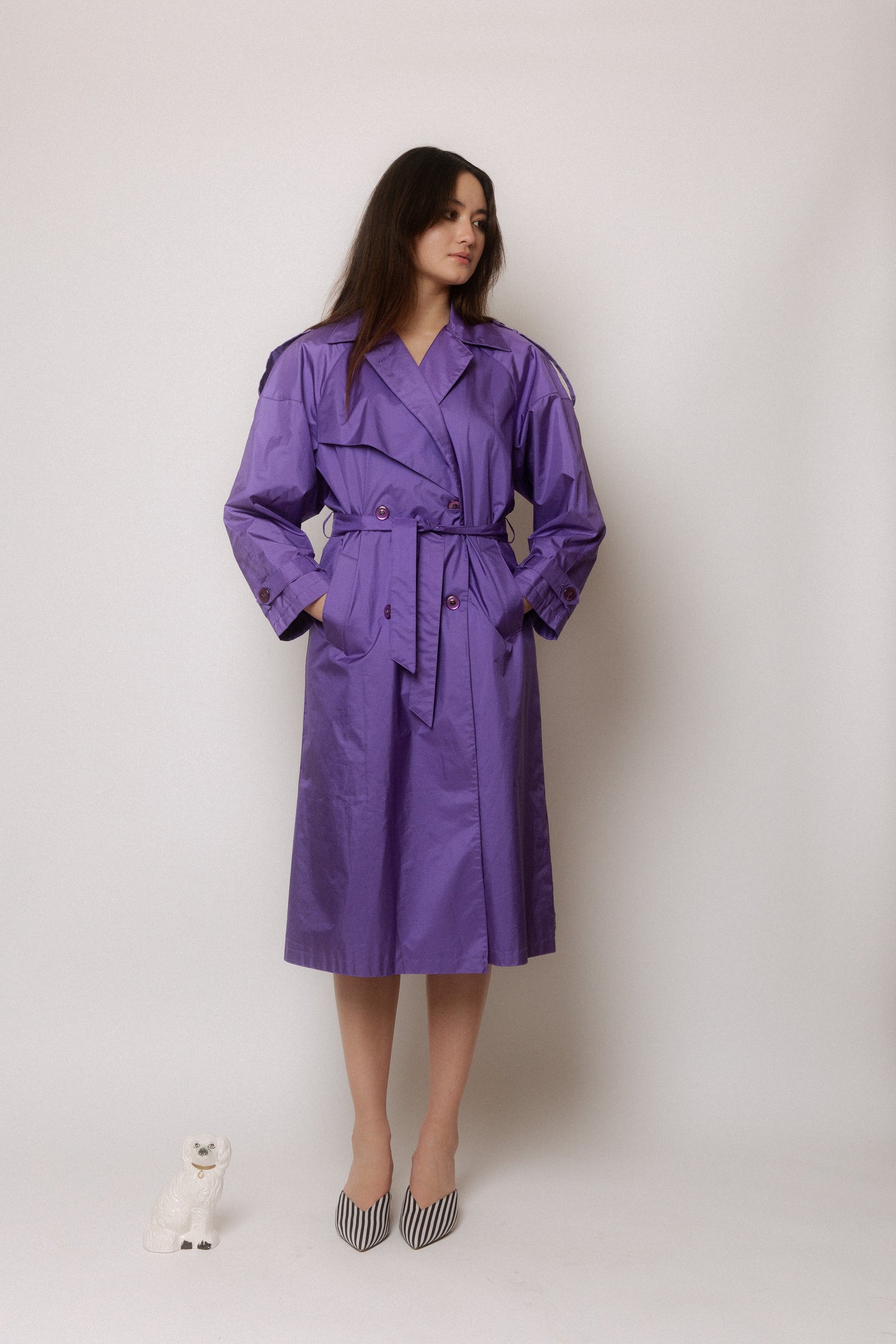 Purple Trenchcoat