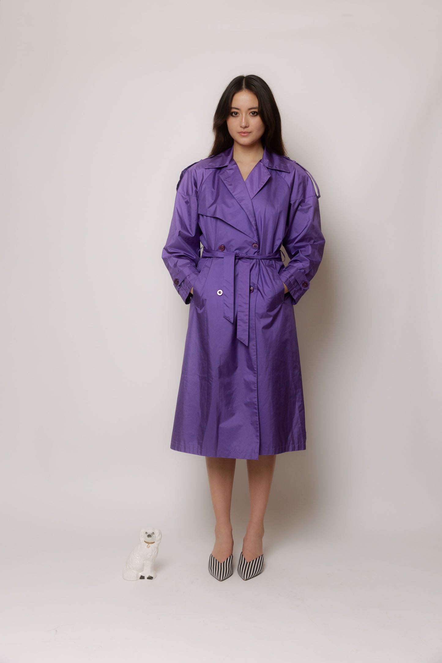 Purple Trenchcoat