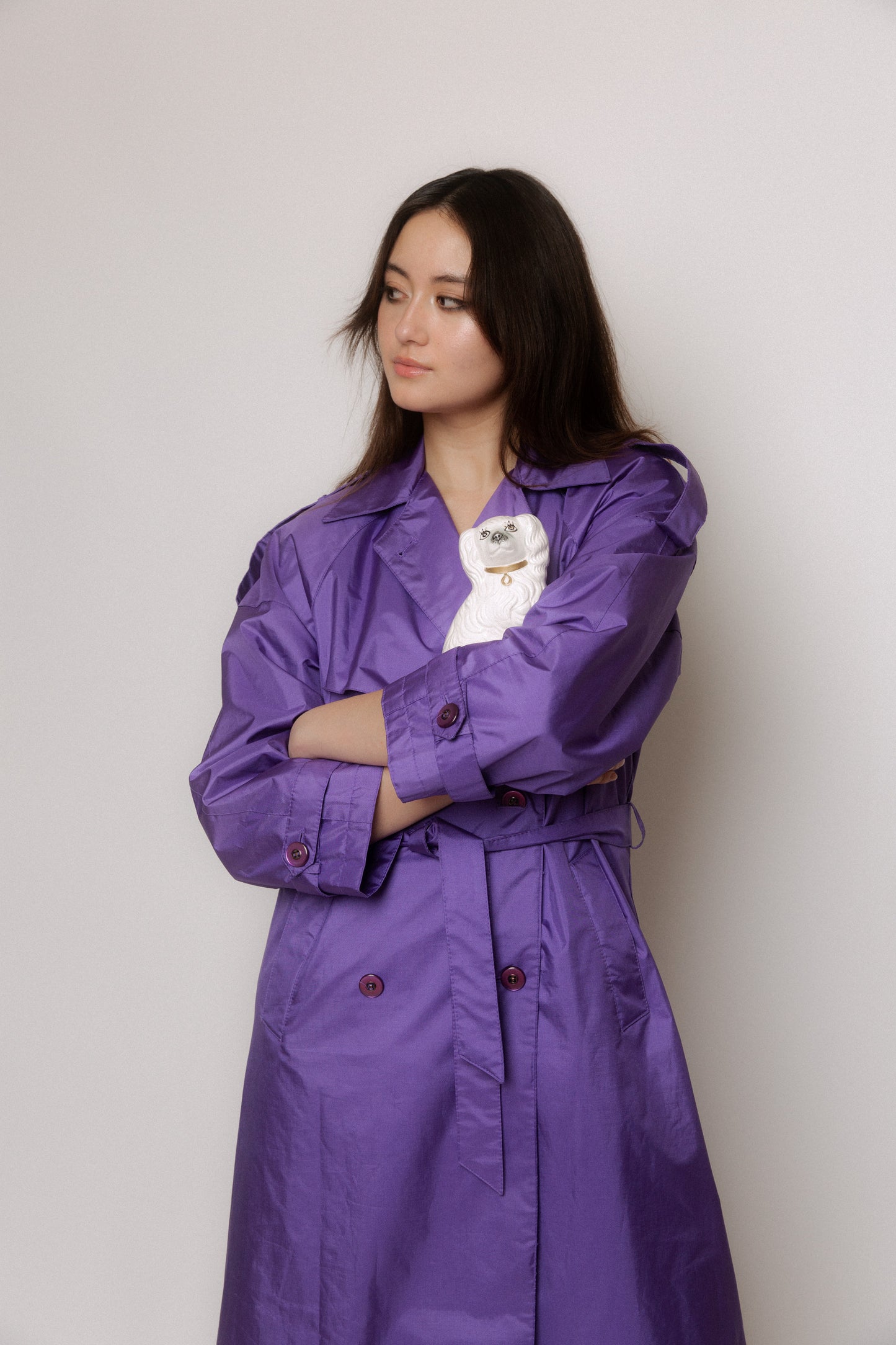 Purple Trenchcoat