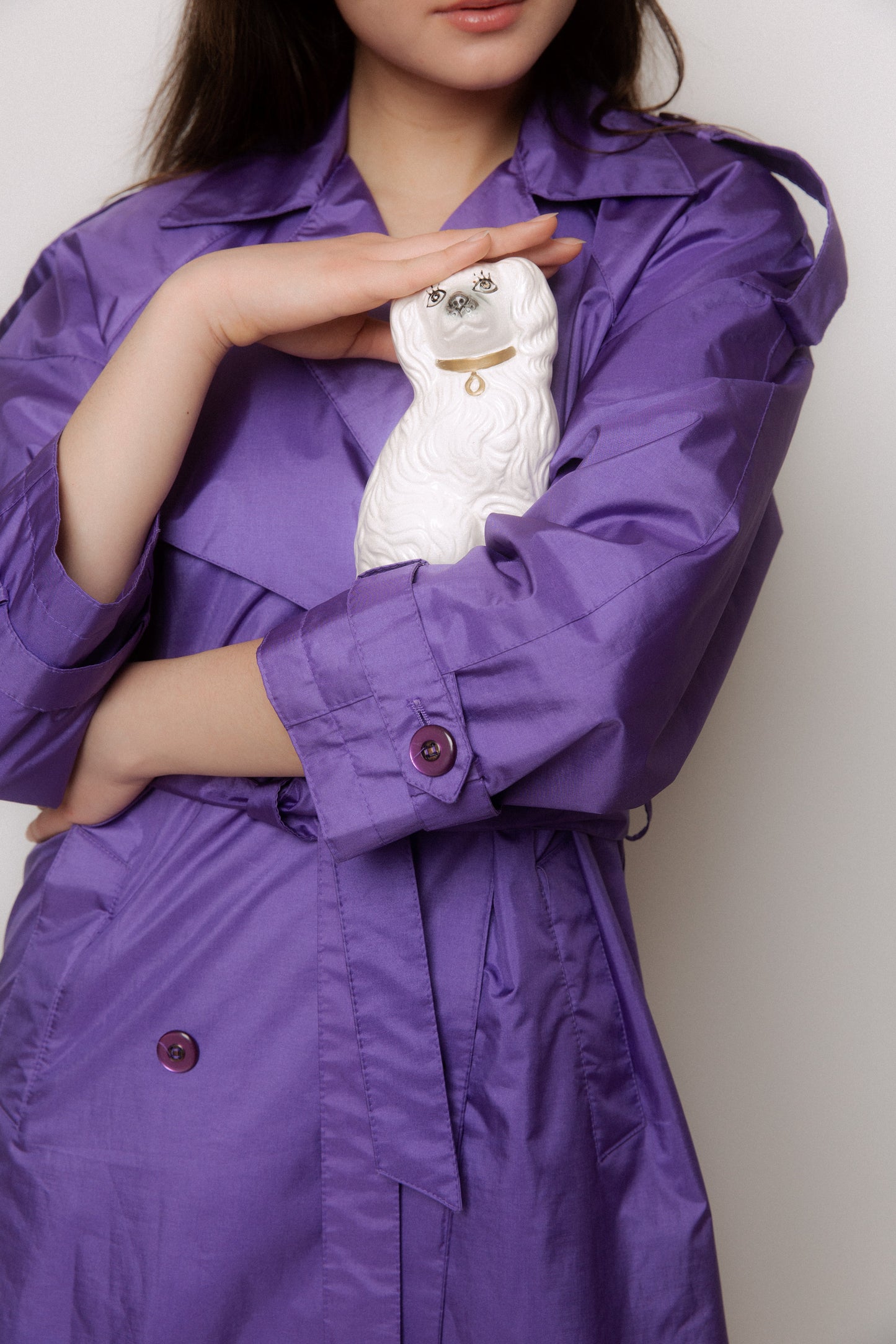 Purple Trenchcoat