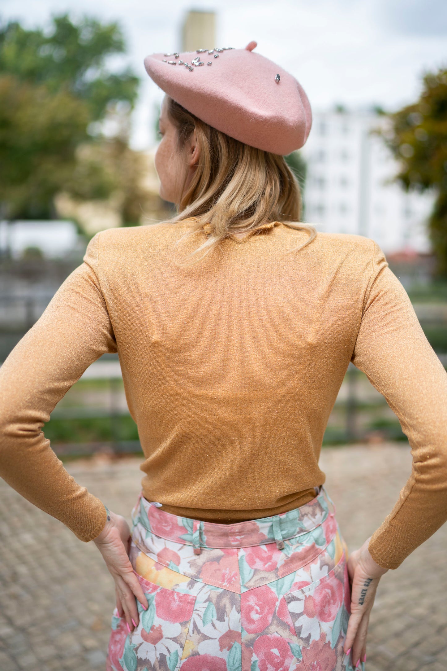 Gold Glitter Top