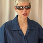 Denim Shirt Jacket With Pockets