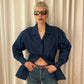 Denim Shirt Jacket With Pockets