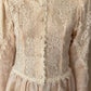 80s Lace Shirt with Buttons