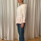 80s Lace Shirt with Buttons