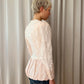 80s Lace Shirt with Buttons