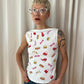 Y2K Cute Top with Accessories Print