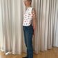 Y2K Cute Top with Accessories Print