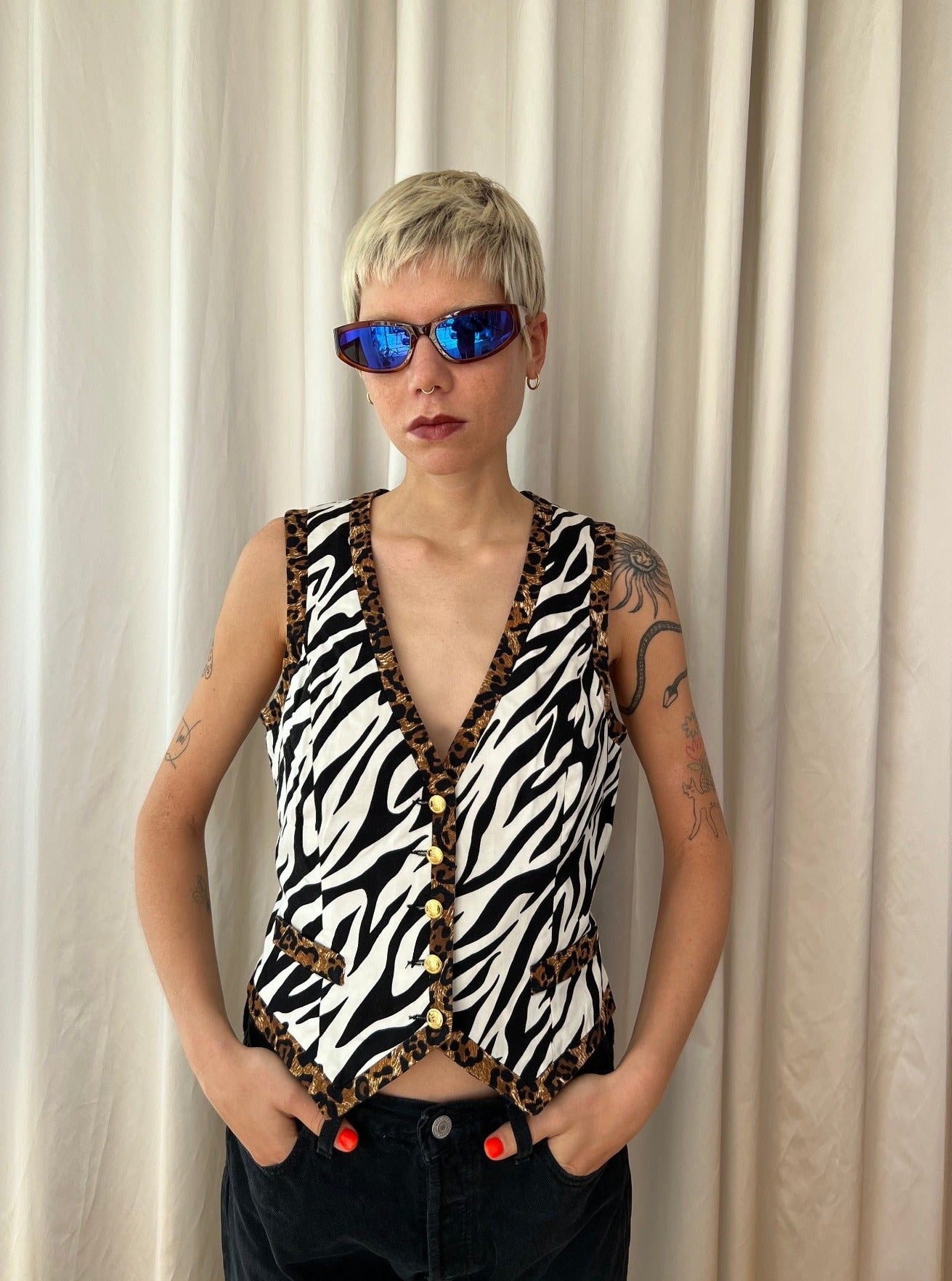 Leo & Zebra Vest