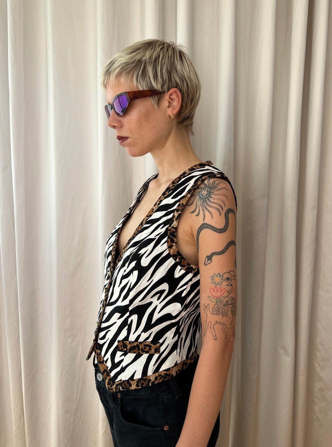 Leo & Zebra Vest