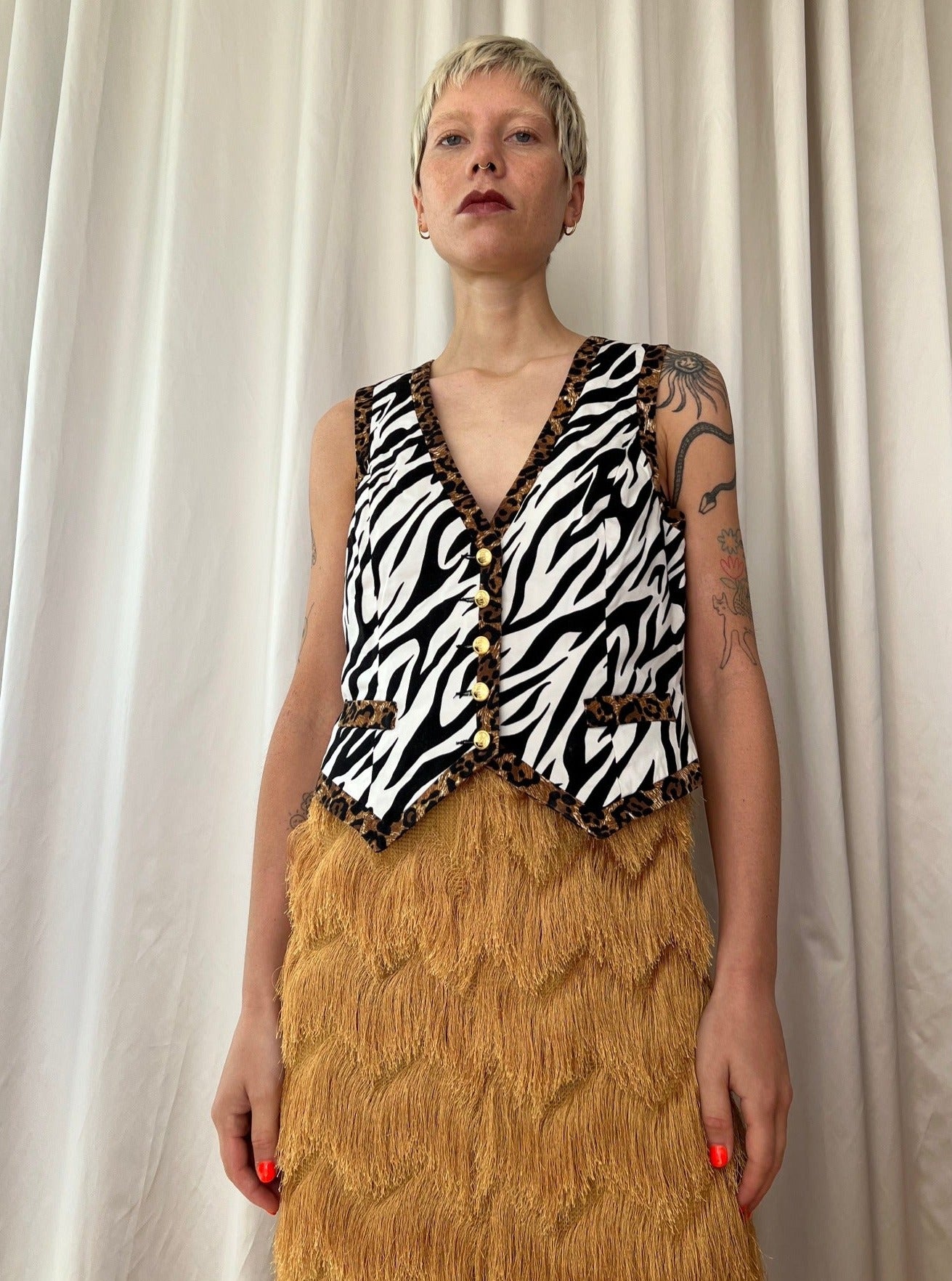 Leo & Zebra Vest