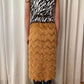 Golden Frill Skirt